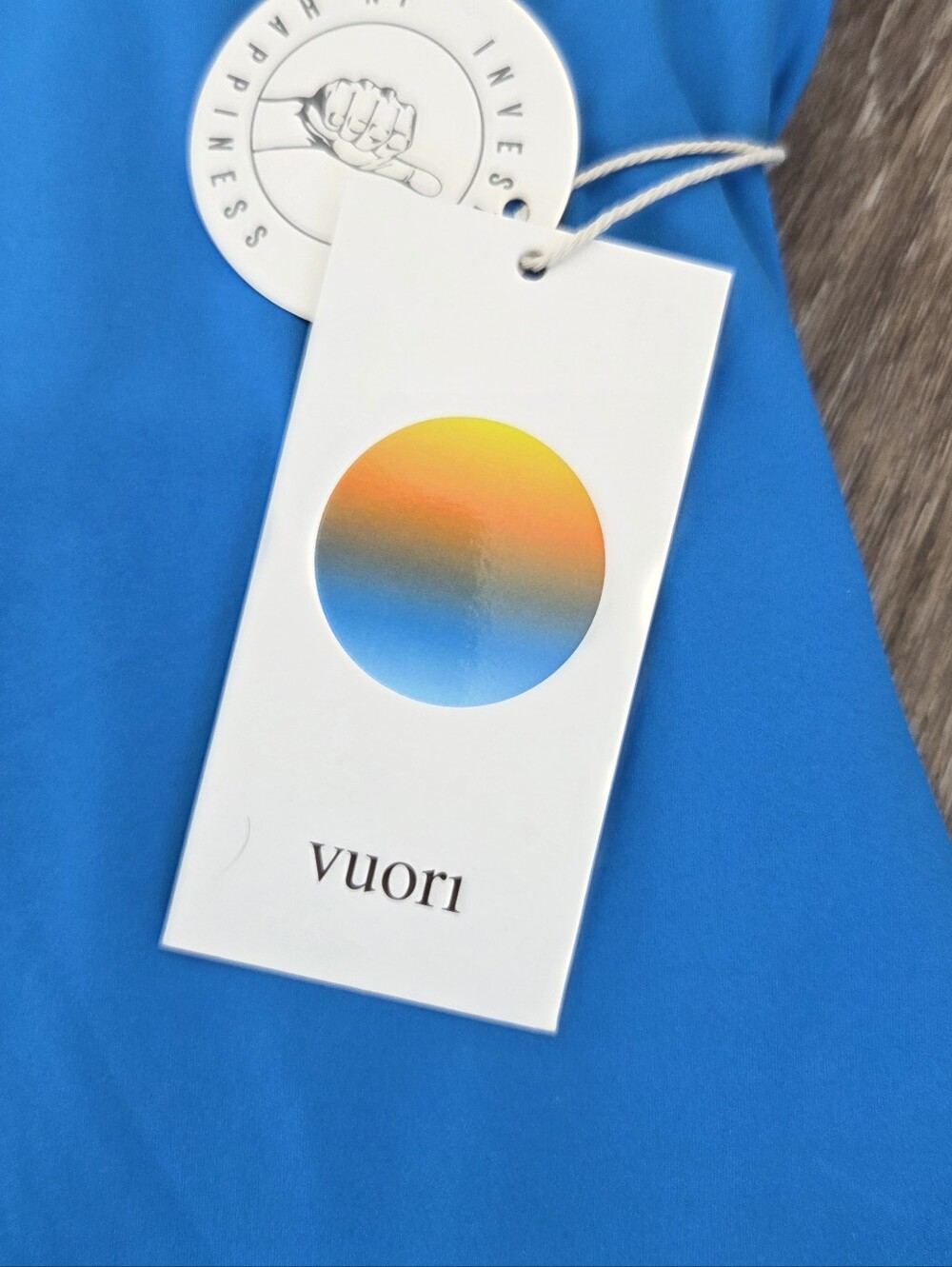 Vuori Solstice Dress Regatta Blue NWT Tennis Prep Casual Strappy PRICE FIRM HTF - Picture 3 of 13